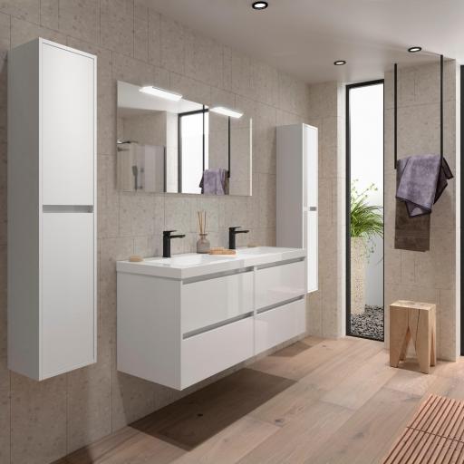 MUEBLE DE BAÑO NOJA 4 CAJONES 2 SENOS 140 CM de SALGAR [3]