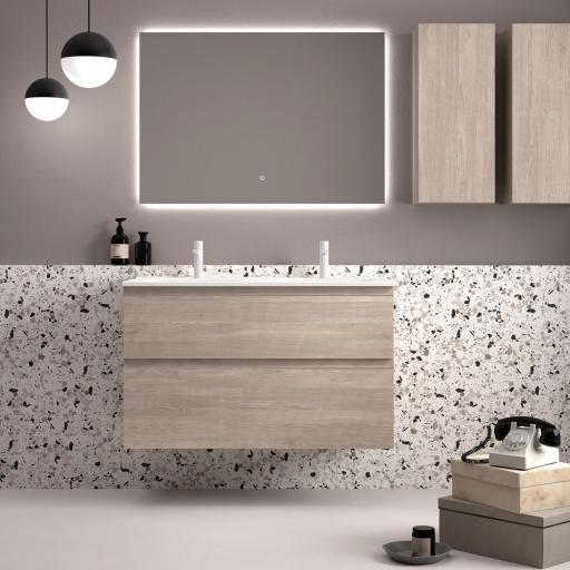 MUEBLE DE BAÑO CARMEN 2 CAJONES 2 SENOS PROMO de AVILA DOS