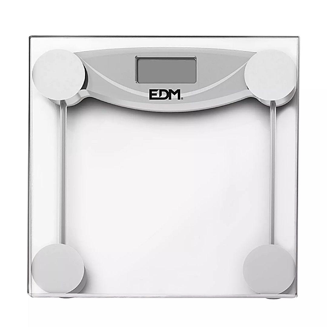 BÁSCULA DE BAÑO DIGITAL DE CRISTAL