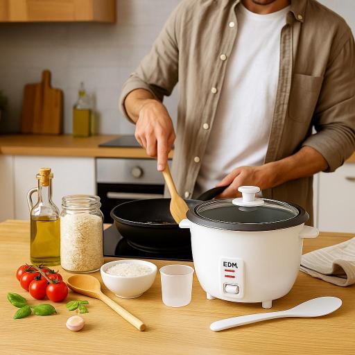 OLLA ARROCERA ANTIADHERENTE 1L 400W