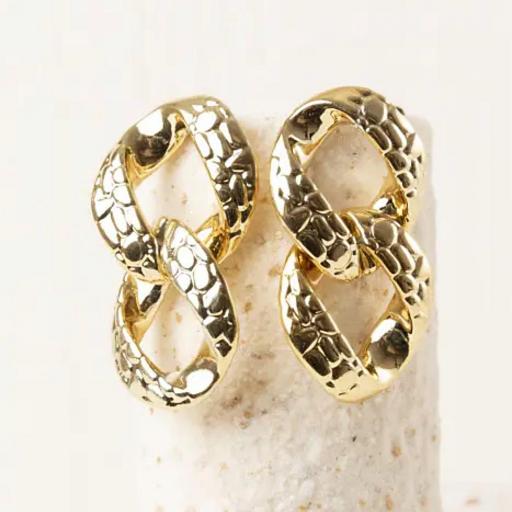 PENDIENTES ESLABÓN LATIDO [4]