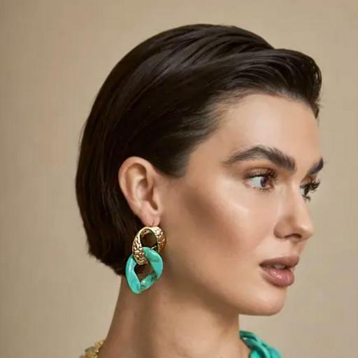 PENDIENTES ESLABÓN LATIDO [3]