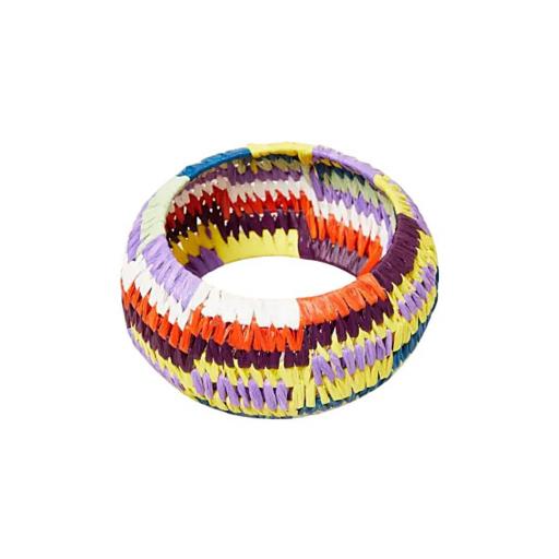 PULSERA RÍGIDA RAFIA LATIDO [2]