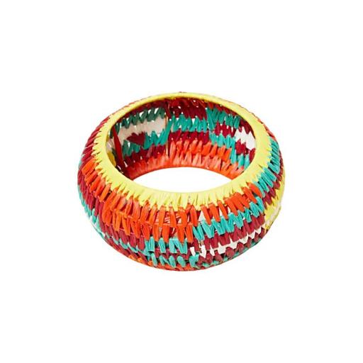 PULSERA RÍGIDA RAFIA LATIDO [0]