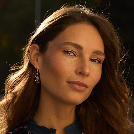 PENDIENTES PIEDRA SEMIPRECIOSA LATIDO * [5]