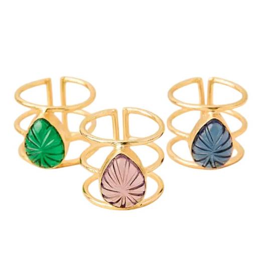 ANILLO PIEDRA SEMIPRECIOSA LATIDO [0]