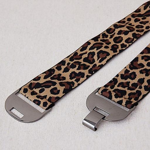 CINTURÓN LATIDO ANIMAL PRINT CON CIERRE METÁLICO * [1]