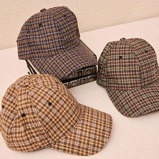 GORRA DE MUJER CUADROS GRANDES GALES LATIDO [6]