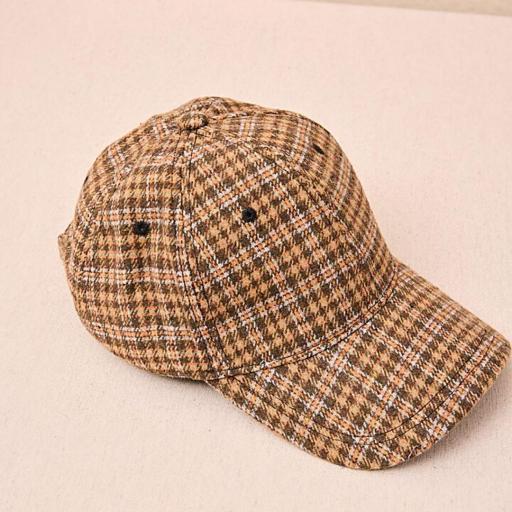 GORRA DE MUJER CUADROS GRANDES GALES LATIDO [3]