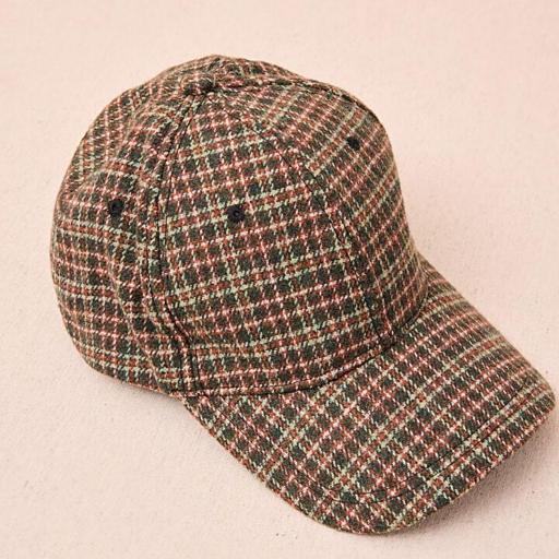 GORRA DE MUJER CUADROS GRANDES GALES LATIDO [4]