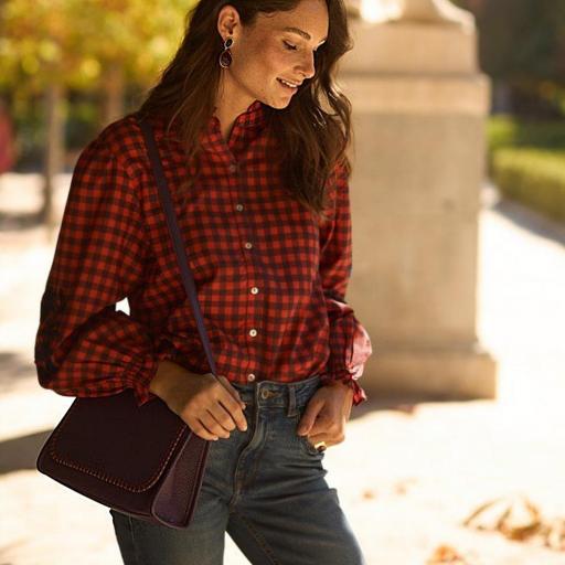 BOLSO LATIDO GRAN SOLAPA CON RIBETE CROCHÉ [6]