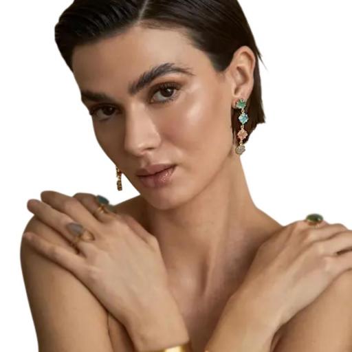 PENDIENTES LARGOS PIEDRAS LATIDO [1]