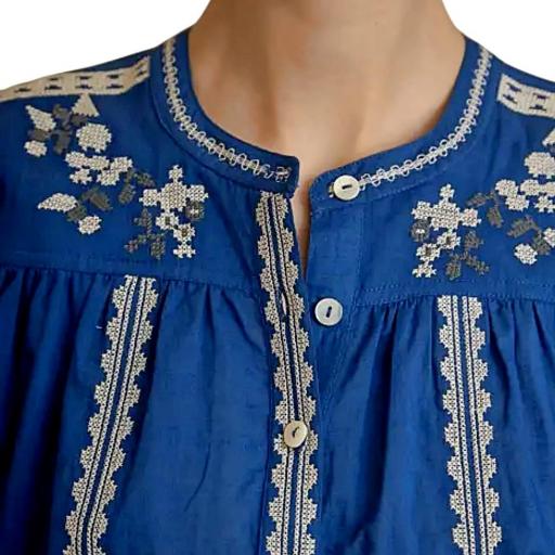 BLUSA BORDADO FLOR LATIDO [3]