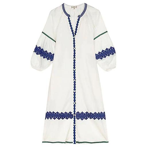 VESTIDO KURTA BORDADO ÉTNICO LATIDO [1]