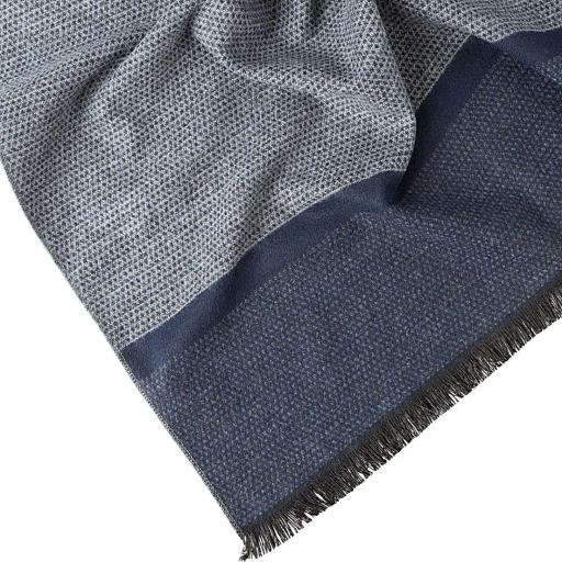 PONCHO BICOLOR ESPIGA LATIDO [7]