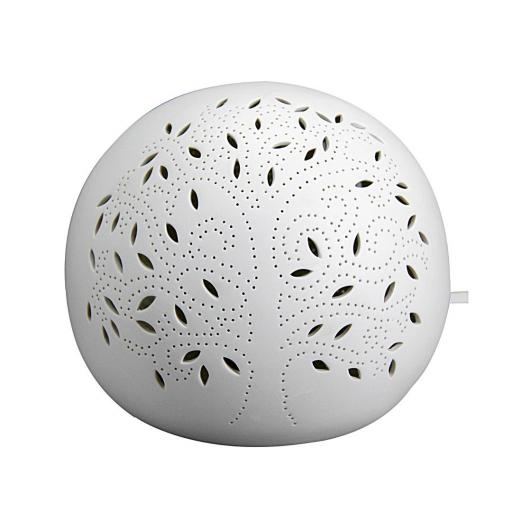 LAMPARA DE PORCELANA ARBOL DE LA VIDA [1]