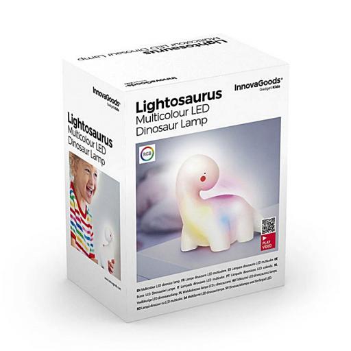 LUZ QUITAMIEDOS INFANTIL DINOSAURIO LED MULTICOLOR [3]