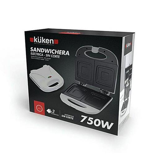 SANDWICHERA ELÉCTRICA KÜKEN 750W [3]