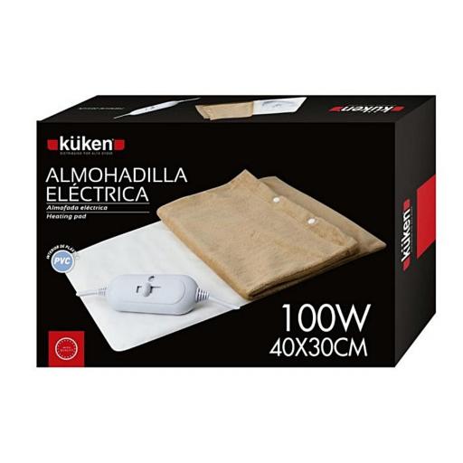 ALMOHADILLA ELÉCTRICA CON FUNDA EXTRA SUAVE 100 W [1]