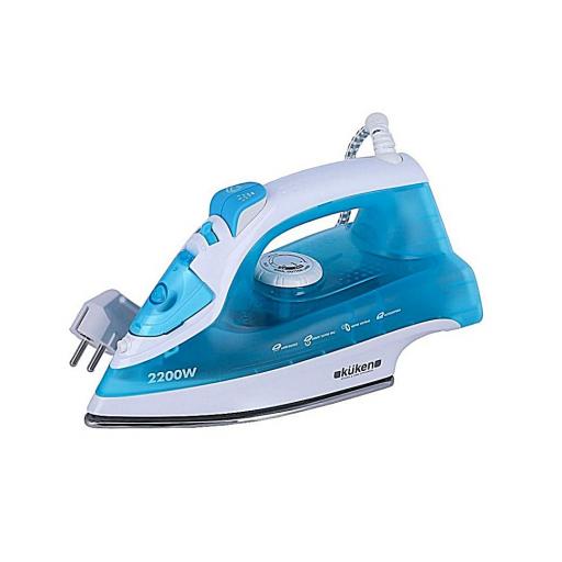 PLANCHA VAPOR 2200W SUELA ACERO INOXIDABLE