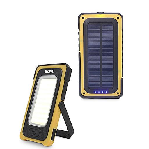 LINTERNA LED SOLAR RECARGABLE Y POWERBANK [2]