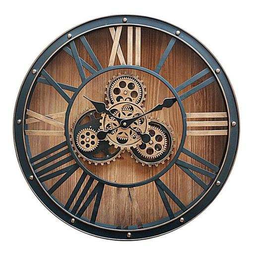 RELOJ DE PARED ENGRANAJES INDUSTRIAL 50 CM [1]