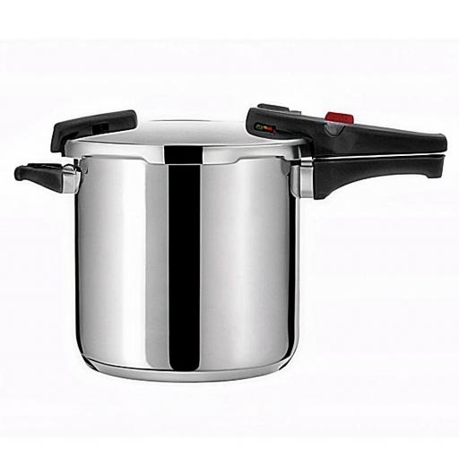 OLLA RÁPIDA 6L RECTA ARTAME CALIDAD PROFESIONAL [0]