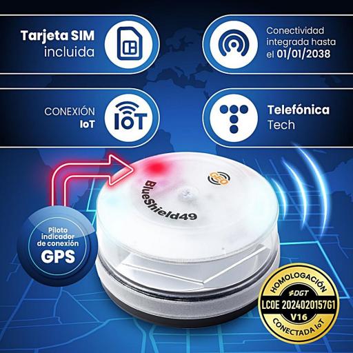 BALIZA GEOLOCALIZADA V16 DGT GARZA CON ESTUCHE Y LINTERNA DE REGALO [2]