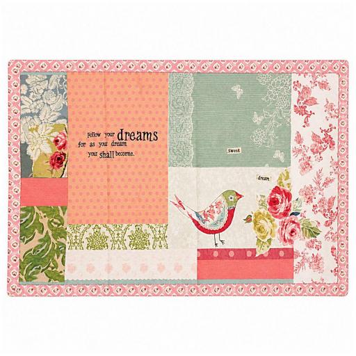 ALFOMBRA DE ALGODÓN TIPO LONETA FLEUR 53 × 95 CM [0]