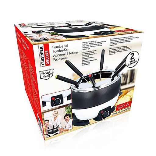 JUEGO DE FONDUE ELÉCTRICO CUISINIER DELUXE 2,3L [2]