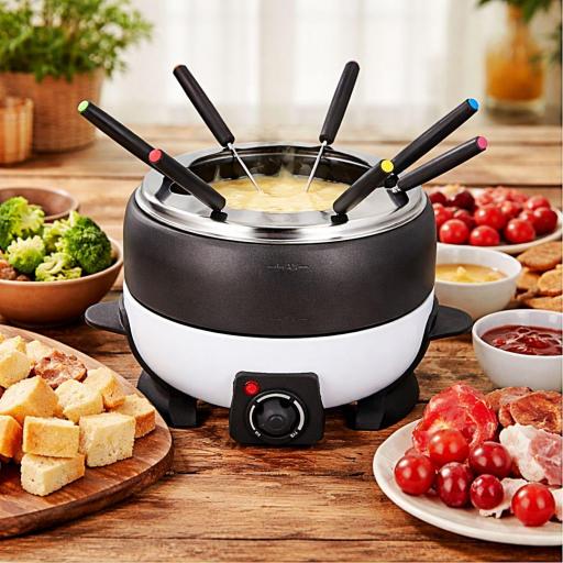 JUEGO DE FONDUE ELÉCTRICO CUISINIER DELUXE 2,3L [0]