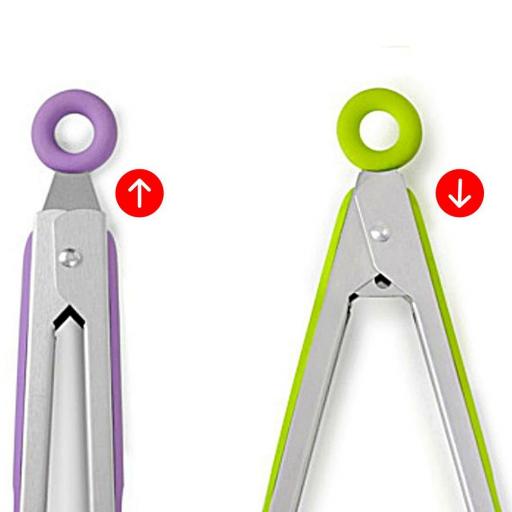 PINZA DE ACERO INOXIDABLE Y NAILON IBILI 23 CM [1]