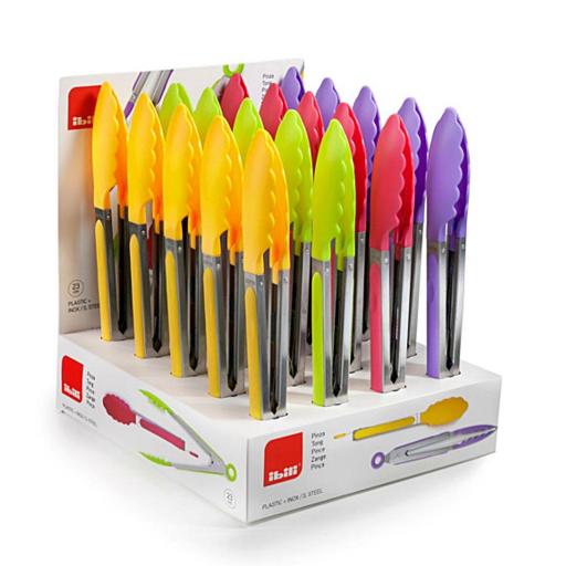 PINZA DE ACERO INOXIDABLE Y NAILON IBILI 23 CM [2]