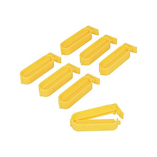 SET DE 7 PINZAS CIERRABOLSAS PEQUEÑAS 6 CM [4]