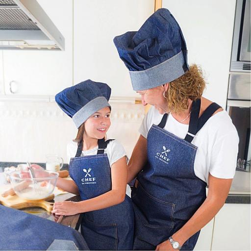 DELANTAL VAQUERO CHEF AL MANDO [2]