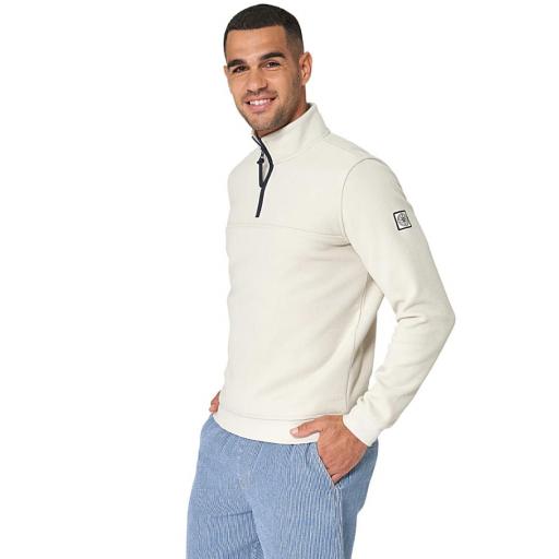 SUDADERA HOMBRE BATELA MEDIA CREMALLERA