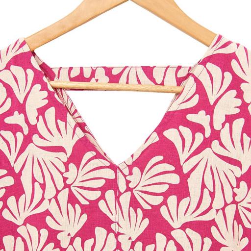 VESTIDO MIDI DE LINO BATELA [4]