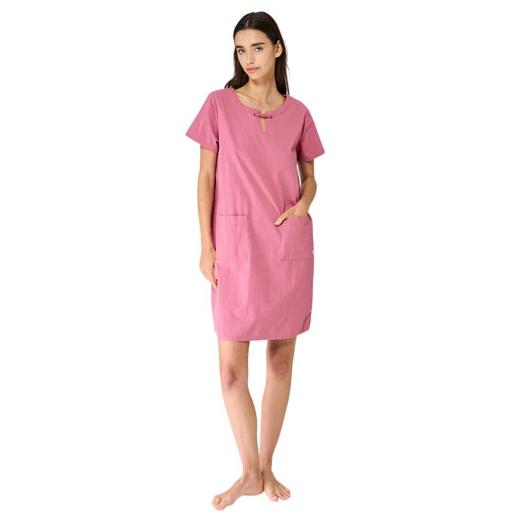 VESTIDO CORTO SEERSUCKER CON BOLSILLOS BATELA [3]