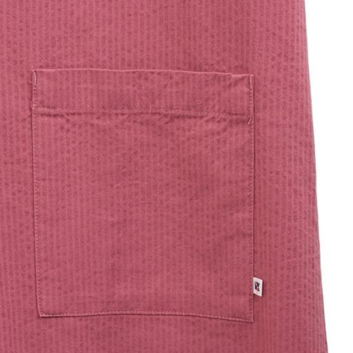 VESTIDO CORTO SEERSUCKER CON BOLSILLOS BATELA [4]