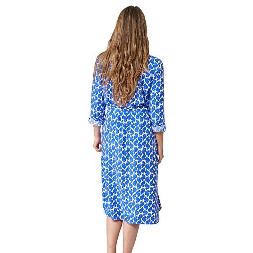 VESTIDO CAMISERO LARGO BATELA ESTAMPADO CONCHAS [3]