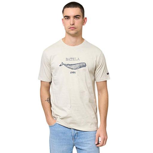CAMISETA HOMBRE BATELA BALLENA BORDADA 220 G [0]