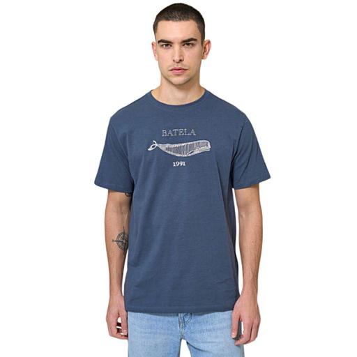 CAMISETA HOMBRE BATELA BALLENA BORDADA 220 G [1]
