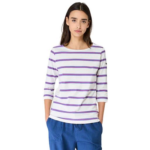 CAMISETA MUJER MARINERA MANGA FRANCESA BATELA