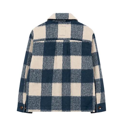 SOBRECAMISA POLAR DE CUADROS MUJER BATELA [5]