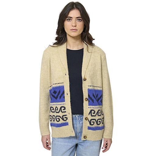 CHAQUETA DE PUNTO CON ANCLA BATELA  [1]