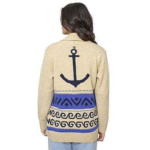 CHAQUETA DE PUNTO CON ANCLA BATELA  [3]