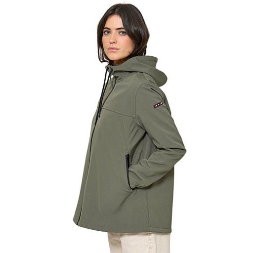 CHAQUETA SOFTSHELL MUJER CON CAPUCHA BATELA [4]