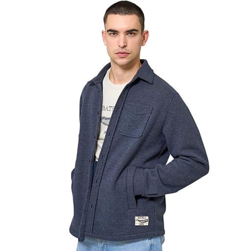 SOBRECAMISA HOMBRE CON INTERIOR POLAR BATELA