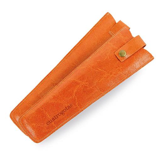 FUNDA DE PIEL PARA ABANICO