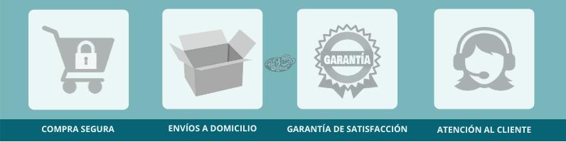 Compra segura y garantía de satisfacción